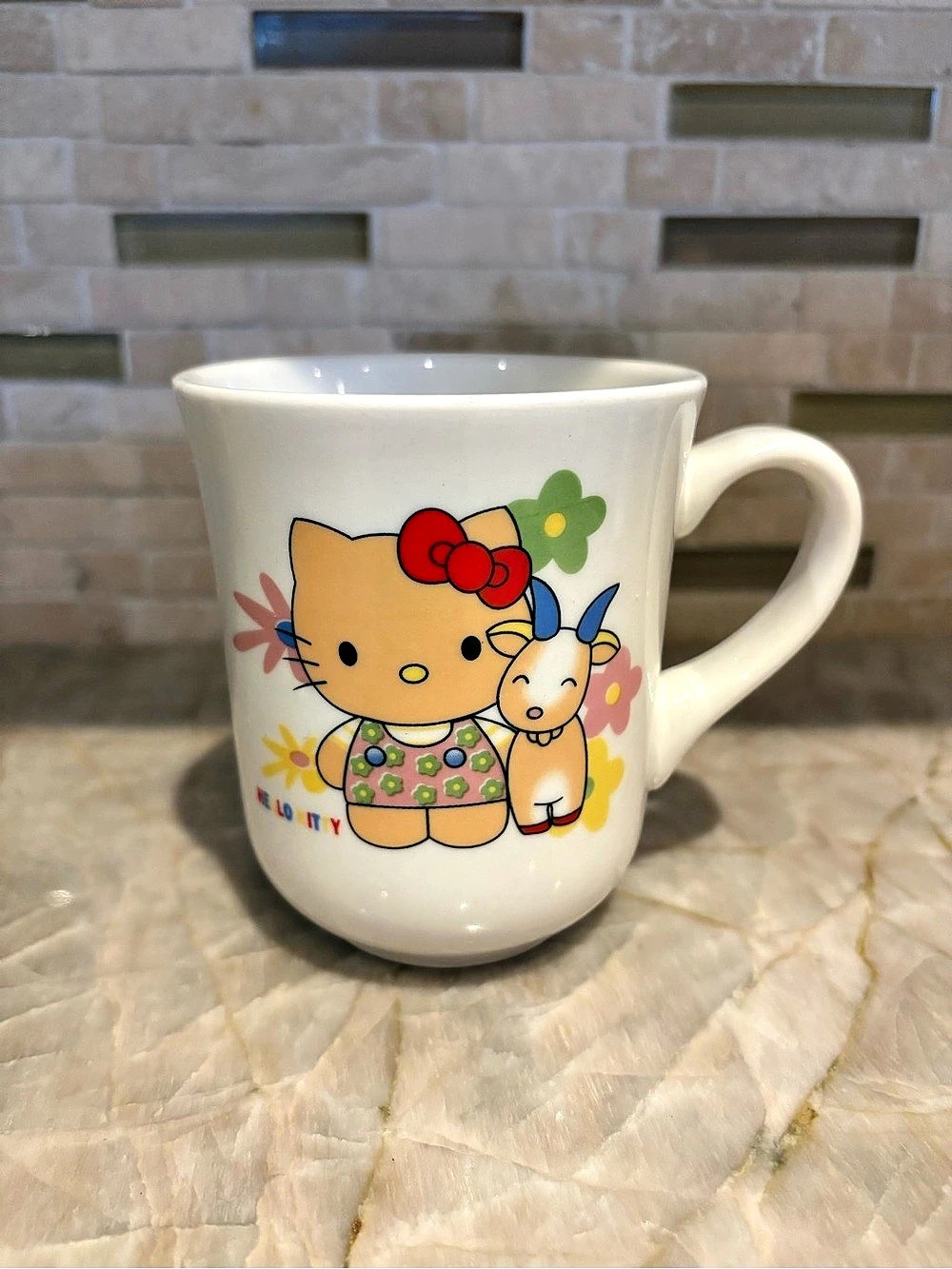 Vintage 2001 Sanrio Hello Kitty Mug rare